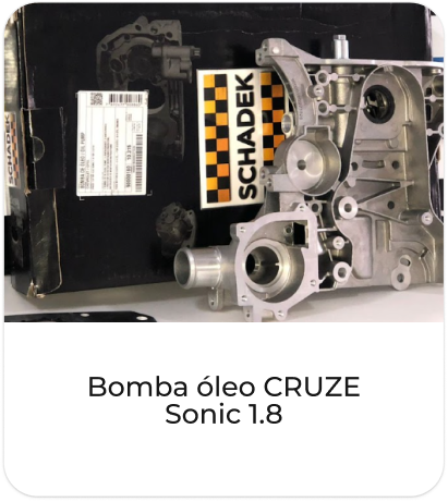 Bomba óleo CRUZE Sonic 1.8