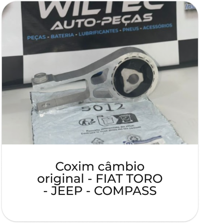 Coxim câmbio original