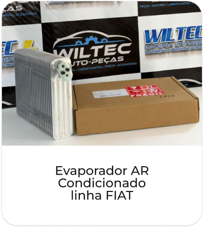 Evaporador AR Linha FIAT